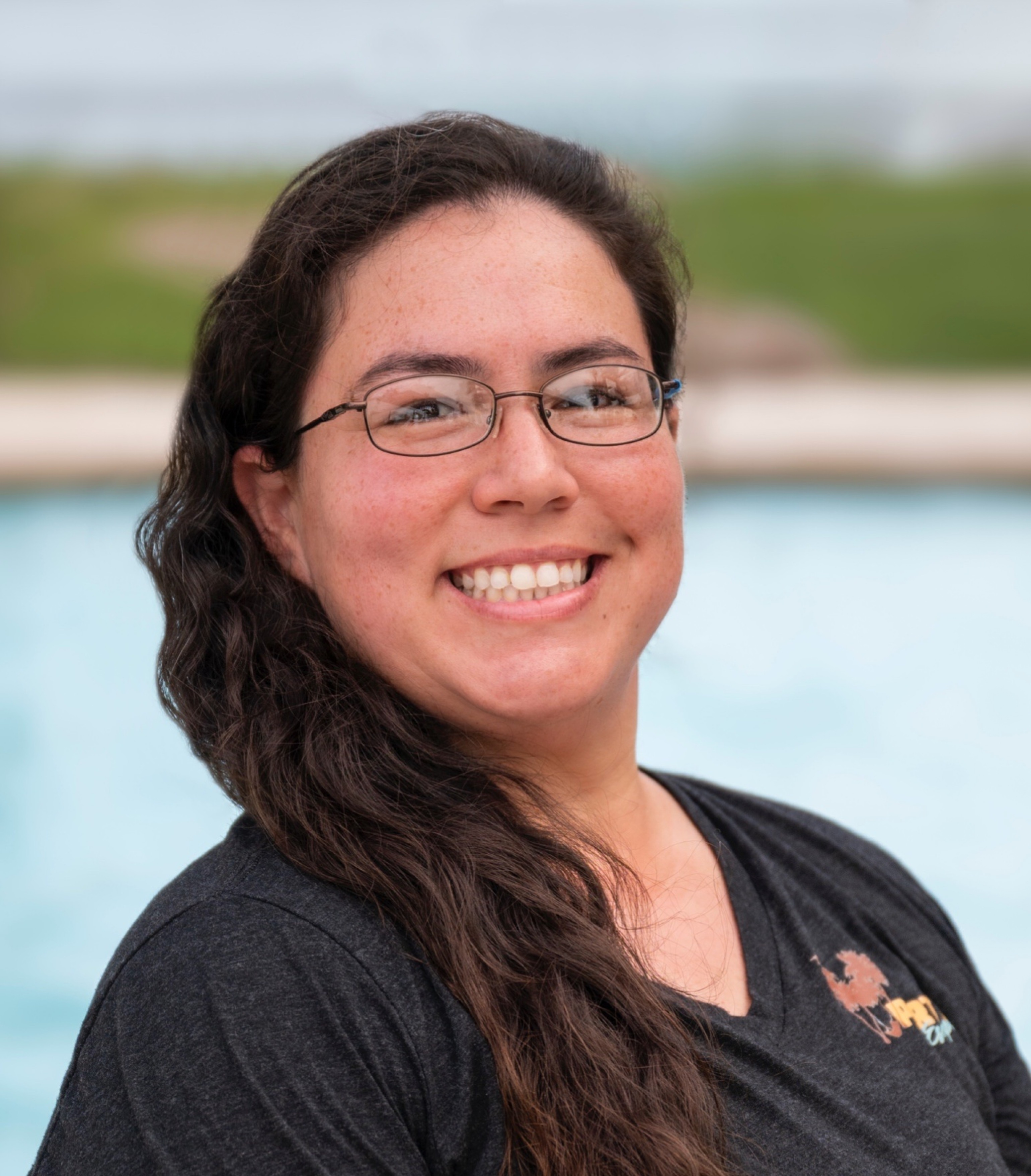 Staff member Jamie Pineda